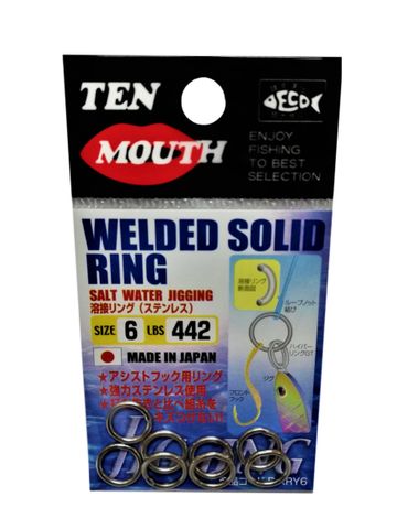 Ten Mouth Welded Solid Rings Tm9 200Kg #6