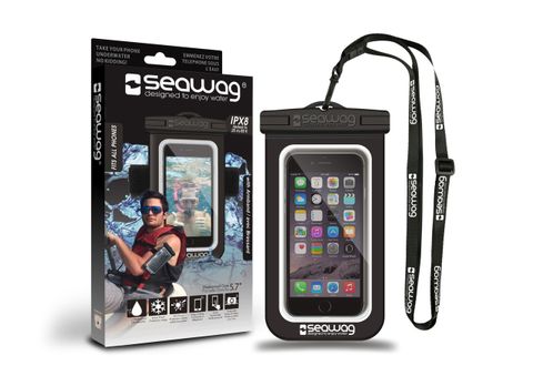 Seawag Waterproof Phone Case - Black