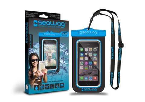 Seawag Waterproof Phone Case - Black/Blue