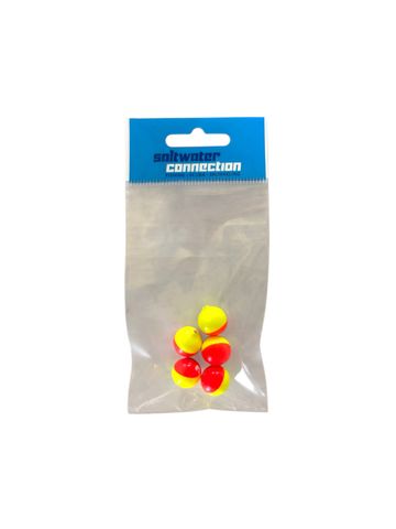 Sea Harvester Lil Corky Indicator Floats - Orange/Chartruse 5PK