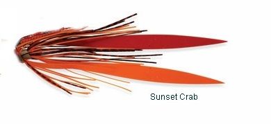 Shimano Lucanus Jig Skirt UV Coral Shrimp