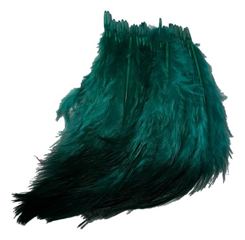 Dark Green Feathers