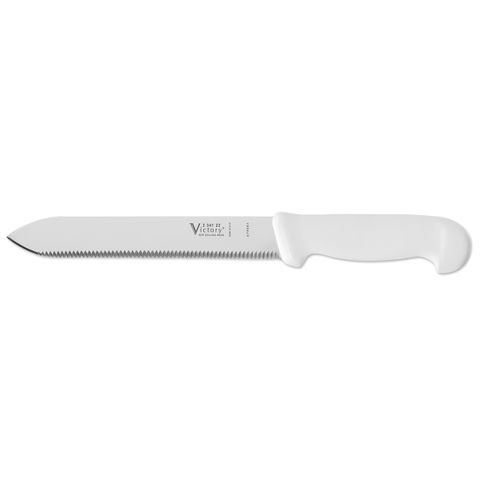Fishermans Knife 17cm Serrated Stainless