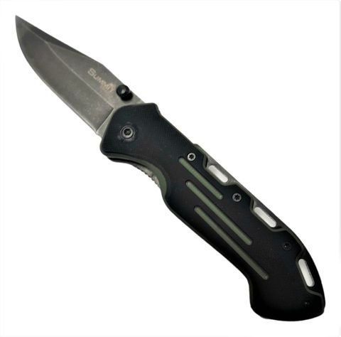 Summit Knife Green Stripes