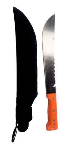 Machette Knife with Rivetted Handle with fitted Sheath