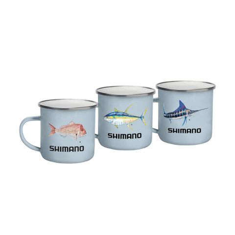 Shimano Enamel Mugs