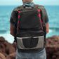 Sea Harvester Tackle Backpack Black/Red