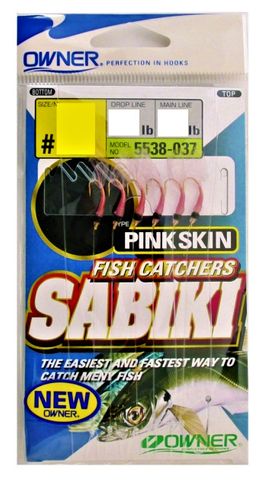 Owner Sabiki Pink Shrimp Skin #14