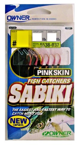 Owner Sabiki Pink Shrimp Skin #12