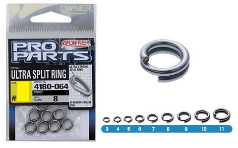 Owner Hyperwire Split Rings 290lb