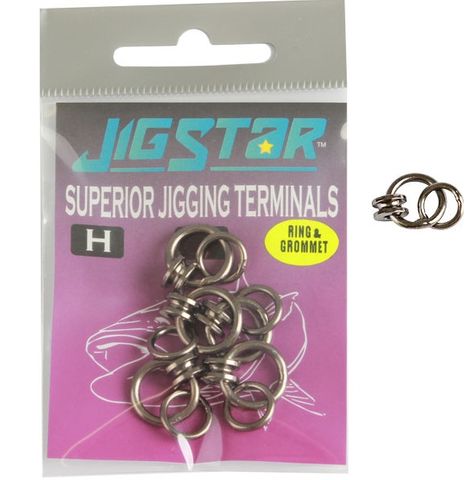 Jig Star Double Ring And Gromett