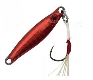 Ocean Angler Flea Micro Jig Red Chrome 14G