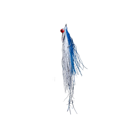Manic Tackle Project Aussie Clouser Fly Lure 2/0 Blue/White
