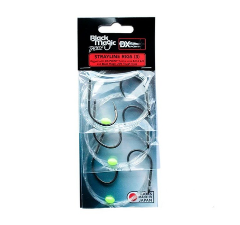 Black Magic Strayline Rig DX 5/0 & 6/0 Hooks