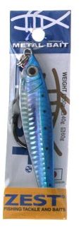 Zest Metal Leaf 60G Jig Blue