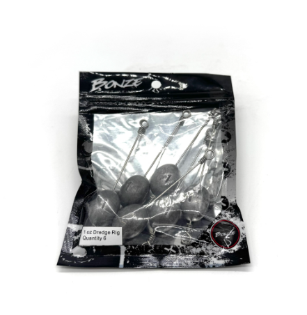 Bonze Dredge Rig 6pk