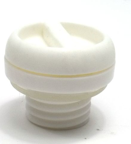 Tenob 2" Drain Plug & Base - White