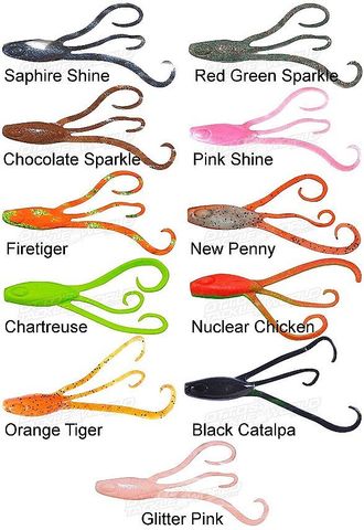 Berkley Gulp Squid Vicious 6in Black Catalpa