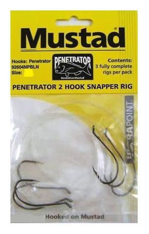 Mustad Penetrator Snapper Rig 5/0
