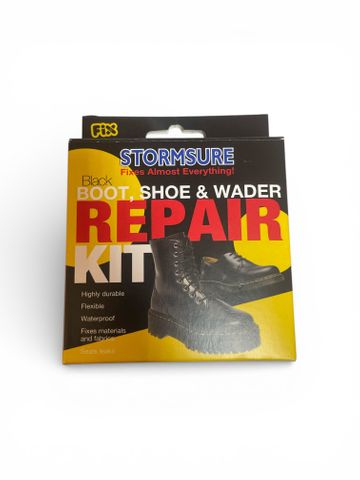Stormsure Black Boot, Shoe and Wader Repair Kit