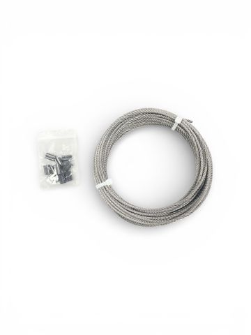 Sea Harvester Stainless steel 370kgWire 7x7 10m 304 Includes 10 Crimps