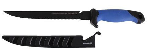 Mustad Serrated Fillet Knife Teflon Coated