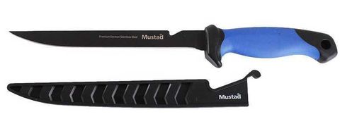 Mustad 8In Fillet Knife Teflon Coated