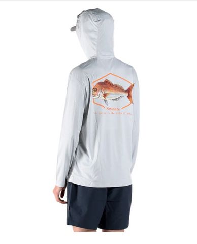 Simms S25 Artist Solartech Hoody | Snapper (XL)
