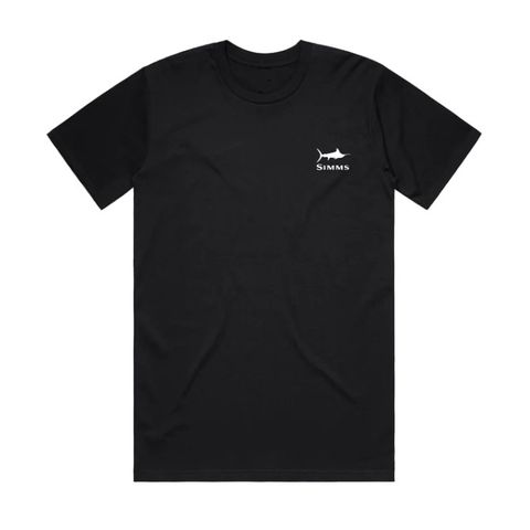 Simms Bait Ball Marlin Tee - Black (XL)