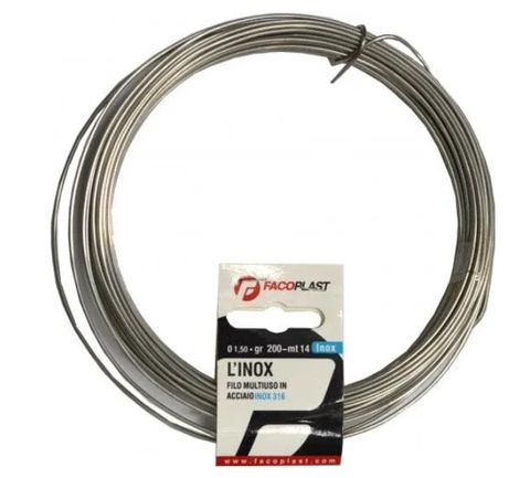Faco Stainless Steel Binding Wire 200G 14M X 1.5MM