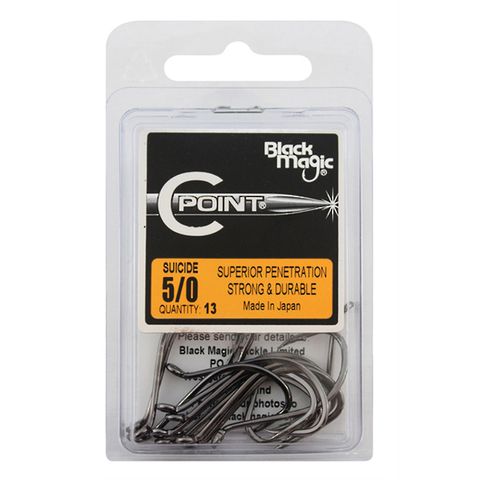 Black Magic C-Point 5/0 Hook Economy Pack