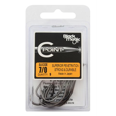 Black Magic C-Point 7/0 Hook Economy Pack