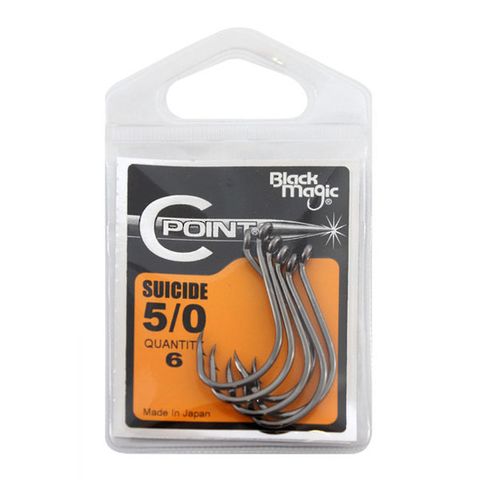 Black Magic C-Point 5/0 Hook Small Pack