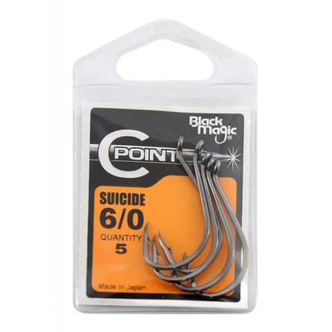 Black Magic C-Point 6/0 Hook Small Pack