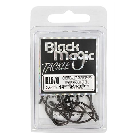 Black Magic Kl 5/0 Hook Economy Pack
