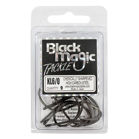 Black Magic Kl 6/0 Hook Economy Pack