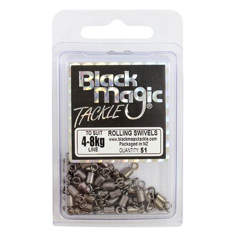 Black Magic Snap Swivels Eco Pack