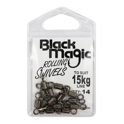 Black Magic 15Kg Rolling Swivel Small Pack