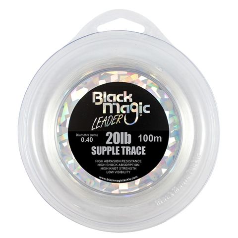 Black Magic Supple Trace 20Lb 100M