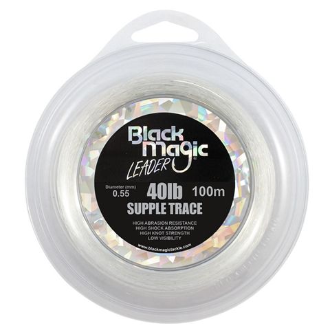 Black Magic Supple Trace 40Lb 100M