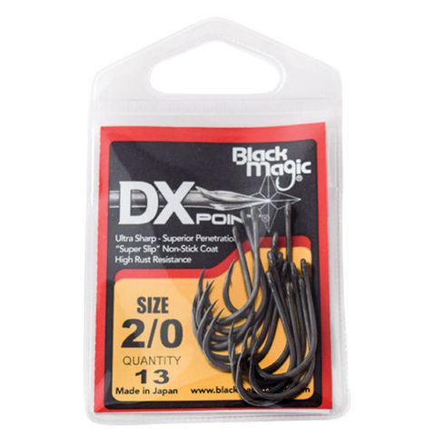 Black Magic Dxs Coated Hook 2/0 Small Pack