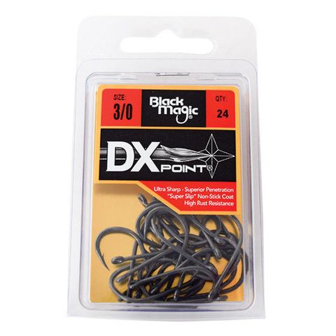 Black Magic Dxs Coated Hook 3/0 Economy Pack