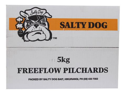 Salty Dog Pacific Pilchards 5kg Box (Instore only)