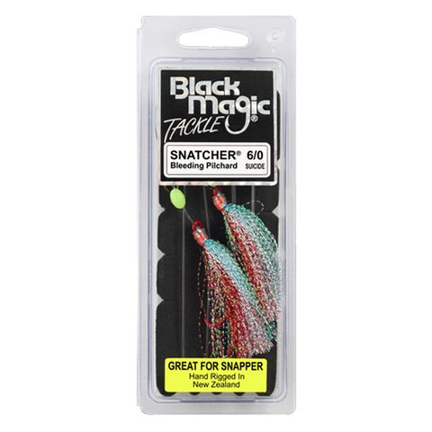 Black Magic Snapper Snatcher Bleeding Pilchard 6/0