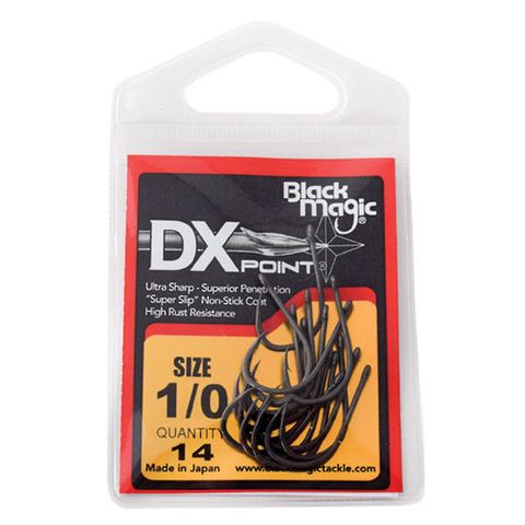 Black Magic Dxs Coated Hook 1/0 Small Pack