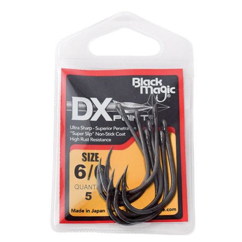 Black Magic Dxs Coated Hook 6/0 Small Pack