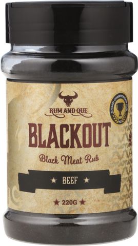 Rum & Que 220g Blackout Shaker