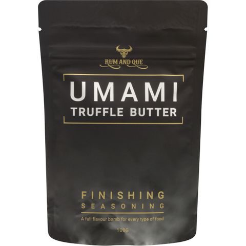 Rum & Que 100g Umami Truffle Butter Pouches