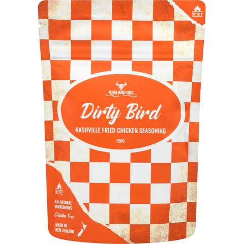 Rum & Que 150g Dirty Bird Nashville Pouches