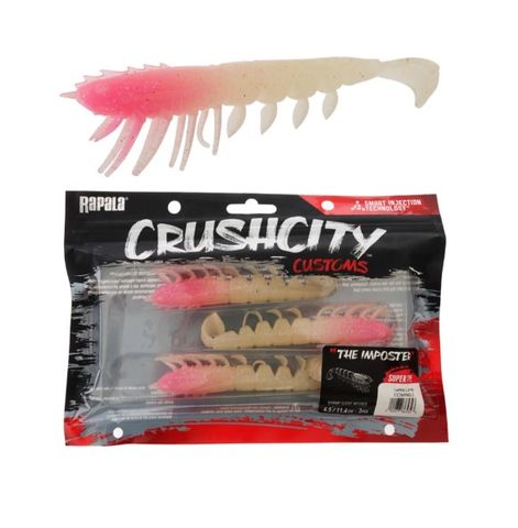 Rapala Crush City 'The Imposter 4.5'' Lumo Candy 3pk